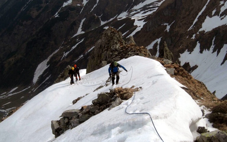 Fagaras. alpinism. banner