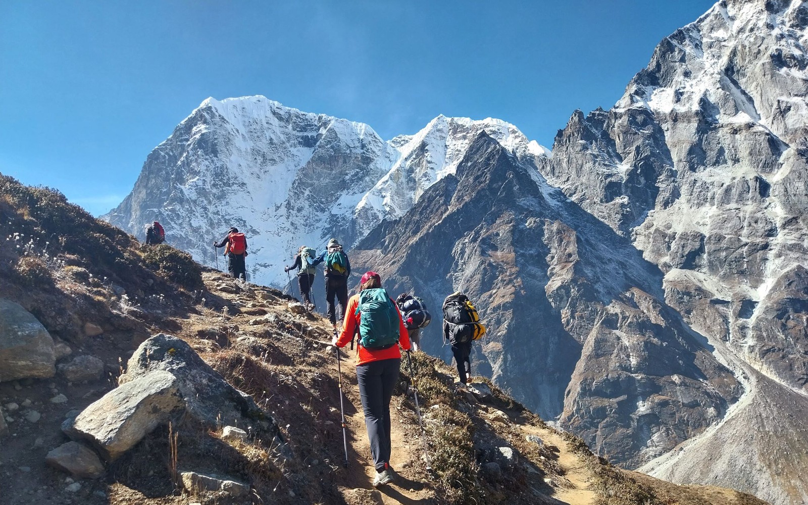 Nepal. trekking. expeditie. banner